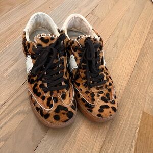 Dolce Vita Leopard Print Sneakers